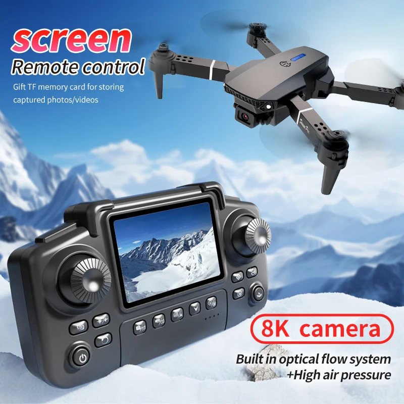 Dron profesional E88 PRO con p - Drone Camera Hd reseña y precio